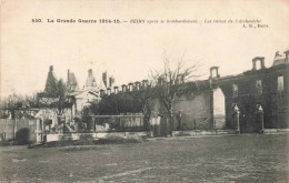 FRANCE - Reims -  Ruines De L'Archevêché - Carte Postale Ancienne - Reims