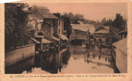 FRANCE - Lisieux - Vue Sur La Touques Près Du Pont De La Barre - Carte Postale Ancienne - Lisieux