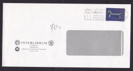 Liechtenstein: Cover, 1 Stamp, Ancient Horse Pin, History, Cancel Radio Technology (traces Of Use) - Briefe U. Dokumente