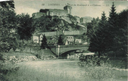 FRANCE - Lourdes - Le Pont Du Boulevard Et Le Château - LL - Carte Postale Ancienne - Lourdes