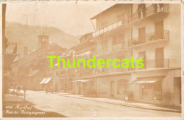 CPA PHOTO MONTHEY RUE DES BOURGUIGNONS  - Monthey