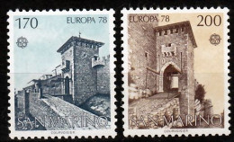 San Marino Europa Cept 1978 Postfris - 1978