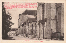 FRANCE - Verdun - Sa Cathédrale - Façade - Carte Postale Ancienne - Verdun