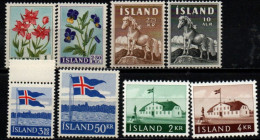 ISLANDE 1958 ** - Années Complètes