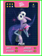 Carte Auchan Disney Pixar 2015 - VICE VERSA - N°4 PEUR - Disney