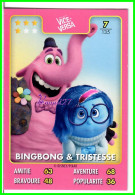 Carte Auchan Disney Pixar 2015 - VICE VERSA - N°7 BINGBONG ET TRISTESSE - Disney