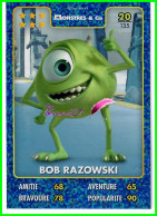 Carte Auchan Disney Pixar 2015 - MONSTRE ET CIE - N°20 BOB RAZOWSKI Brilante - Disney