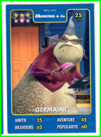 Carte Auchan Disney Pixar 2015 - MONSTRE ET CIE - N°25 GERMAINE - Disney
