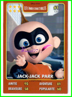 Carte Auchan Disney Pixar 2015 - LES INDESTRUCTIBLES - N°61 JACK JACK PARR - Disney