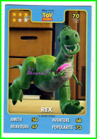 Carte Auchan Disney Pixar 2015 - TOY STORY - N°70 REX - Disney