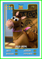 Carte Auchan Disney Pixar 2015 - TOY STORY - N°72 PILE POIL - Disney