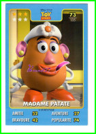 Carte Auchan Disney Pixar 2015 - TOY STORY - N°73 MADAME PATATE - Disney