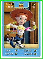 Carte Auchan Disney Pixar 2015 - TOY STORY - N°76 JESSIE - Disney