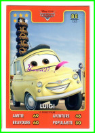 Carte Auchan Disney Pixar 2015 - CARS- N°88 LUIGI - Disney