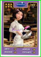 Carte Auchan Disney Pixar 2015 - RATATOUILLE- N°102 COLLETTE TATOU - Disney