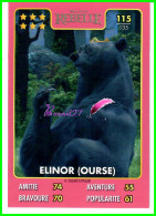 Carte Auchan Disney Pixar 2015 - REBELLE- N°115 ELINOR OURSE - Disney