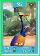 Carte Auchan Disney Pixar 2015 - LA HAUT - N°123 KEVIN - Disney