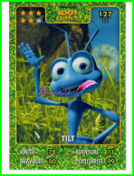 Carte Auchan Disney Pixar 2015 - 1001 PATTES - N°127 TILT Brilante  - Disney