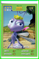 Carte Auchan Disney Pixar 2015 - 1001 PATTES - N°128 PRINCESSE ATTA - Disney