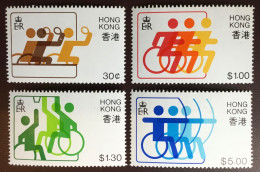 Hong Kong 1982 Sport For The Disabled MNH - Neufs