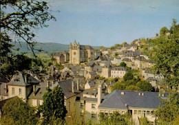 TERRASSON    ( DORDOGNE )   BATIE SUR LES RIVES DE LA VEZERE , TERRASSON ETAGE SES QUARTIERS ANCIENS AU FLANC  . . . - Terrasson-la-Villedieu