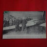 ARRIVEE DE BLERIOT A DOUVRES APRES LA TRAVERSEE DU DETROIT 1909 - Flieger