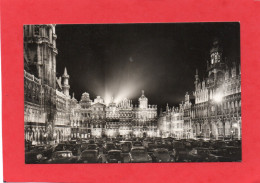 BRUXELLES Grand Place La Nuit CPSM  PFormat Année 1965  Edit Fotoprim  N° 41 - Bruselas La Noche