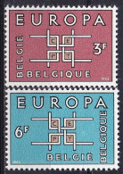 Belgium 1963 Europa CEPT (**)  Mi 1320-21; Y&T 1260-61- €3,- - 1963