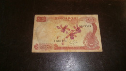 SINGAPORE 10 DOLLARS - Singapour