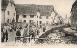 FRANCE - Alsace - La Rue Centrale  - Carte Postale Ancienne - Other & Unclassified