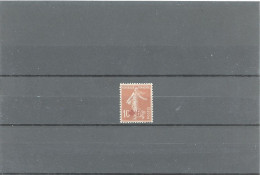 SEMEUSE CAMEE  SURCHARGEE- N°146b +5 / 10c ROUGE N*- SURCHARGE DEPLACEE (à Gauche) - Unused Stamps