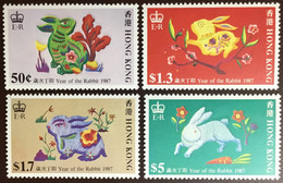 Hong Kong 1987 New Year Of The Rabbit MNH - Nuovi