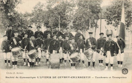 21 - CÔTE D'OR - GEVREY-CHAMBERTIN - Société De Gymnastique - Tambours Et Trompettes - Superbe - 10674 - Gevrey Chambertin