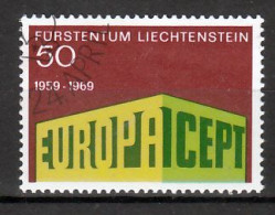 Liechtenstein  Europa Cept 1969 Gestempeld - 1969