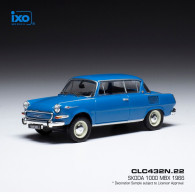 Skoda 1000 MBX - 1966 - Blue - Ixo - Ixo