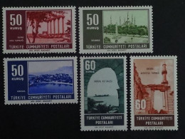 1964 TURQUIE Y&T N° 1690 & 1694 ** - SITES TOURISTIQUES - Unused Stamps