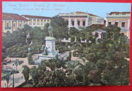 BELEM Pará, Estatua Dr Gama Malcher; - Belém