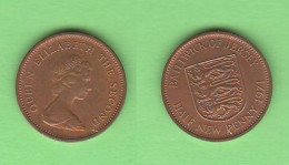 Jersey HALF Penny 1971  1/2 PENNY - Jersey