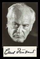 Curd Jurgens (1915-1982) - James Bond - Signed Card + Photo - 1978 - COA - Actores Y Comediantes 