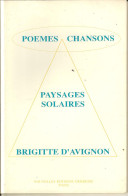 Paysages Solaires-la Cote D'opale Boulogne Sur Mer- Brigitte D'avignon- Poemes Chansons - Auteurs Français