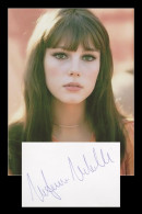 Stefania Sandrelli - Italian Actress - Rare Signed Card + Photo - 90s - COA - Actors & Comedians