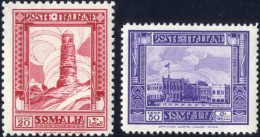 **/* 1932, Serie Pittorica Prima Emissione Dent. 12, Serie Completa Di 18 Valori Nuova Con Gomma Originale E Prima Lingu - Somalie