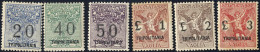 ** 1924, Serie Completa 6 Valori Nuovi Con Gomma Integra, Alto Valore Firmato AD E Chiavarello, Sass. 1-6 - Somalie