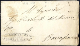 Cover Sicilia 1830/90 Ca., Lotto Di Storia Postale Con Oltre 50 Buste Dal Periodo Prefilatelico Al Regno D'italia, Immag - Ohne Zuordnung