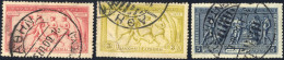 Cover 1906, Olympic Games, The Complete Set Used Together With Seven Postcards, Six Of Them Franked With Stamps Of The O - Sonstige & Ohne Zuordnung