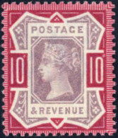 ** 1887-92, 10 D. Dull Purple And Deep Bright Carmine, MNH, Superb; Cert. RPS London (SG 210a, £ 625). - Other & Unclassified