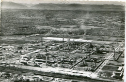 LACQ  - VUE AERIENNE De L' USINE De La Sté NATIONALE Des PETROLES D' AQUITAINE  - - Lacq