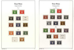 ** 1924-1951, Postage Due Stamps, Complete Sets Of 1924-31 Wmk. Block Cypher, 1936-7 (E 8 R), 1937-8 (G VI R) And 1951-2 - Otros & Sin Clasificación