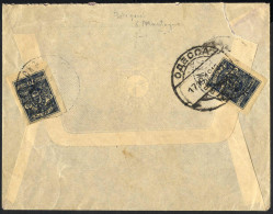 Cover 1919, Russischer Bürgerkrieg, Denikin-Armee: Rekommandierter Brief Vom 28.9.1919 Von Pjatigorski Nach Odessa, Rück - Other & Unclassified