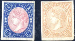 */(*) 1860-5, Lot Ungestempelter Briefmarken, Bis Auf Zwei Alle Mit Originalgummierung Und Leichter Falzspur, Enthalten  - Sonstige & Ohne Zuordnung